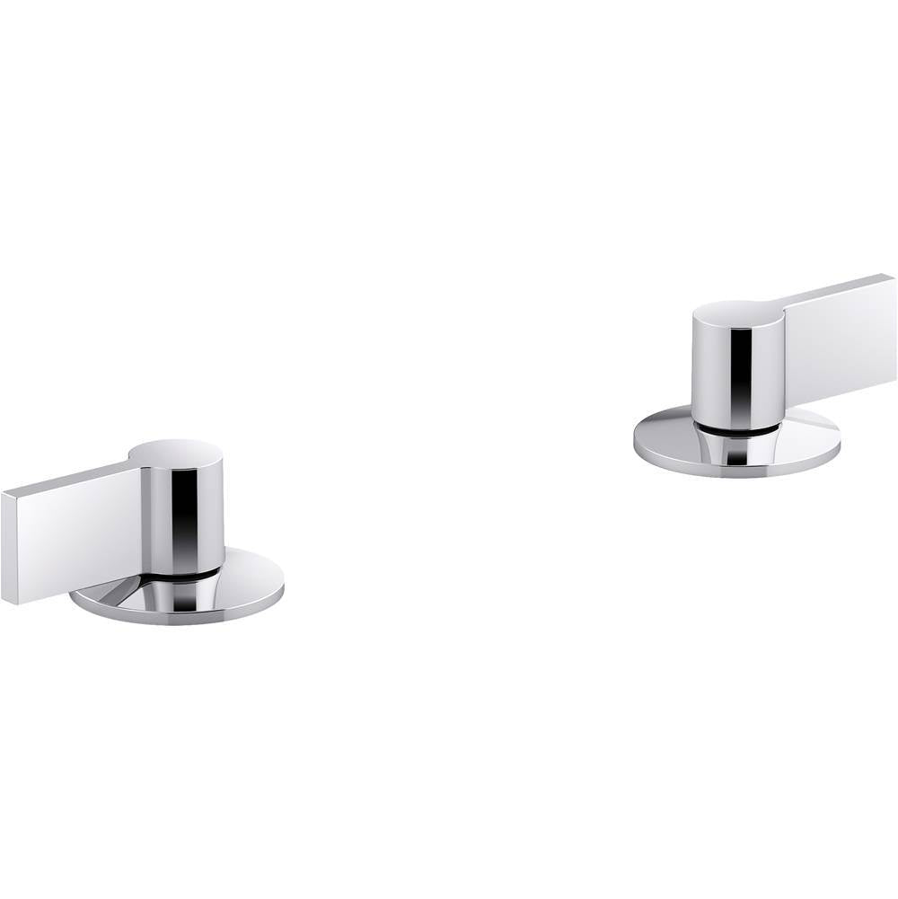 Kohler - Components Lever bathroom sink faucet handles - Polished Chrome