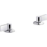 Kohler - Components Lever bathroom sink faucet handles - Polished Chrome