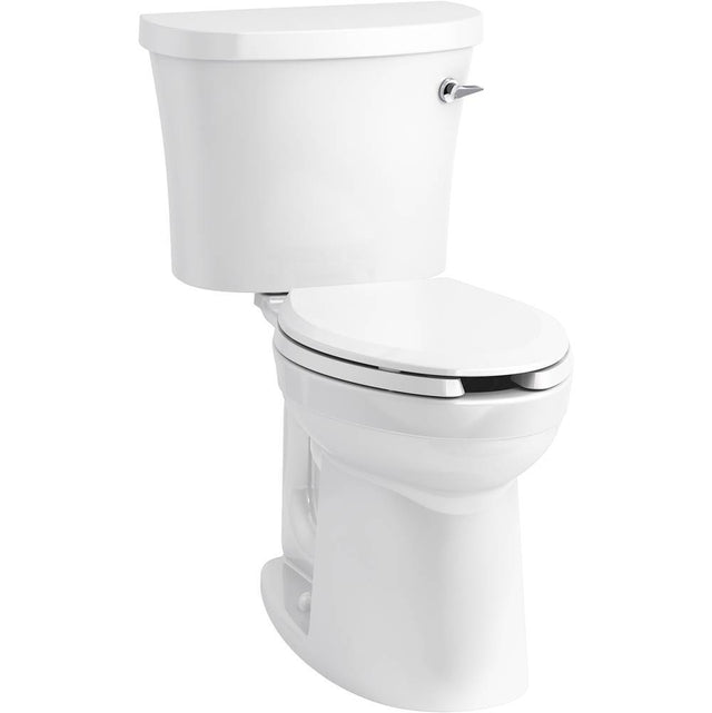 Kohler - KingstonE Two-piece elongated toilet, 1.28 gpf - White