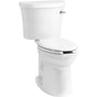 Kohler - KingstonE Two-piece elongated toilet, 1.28 gpf - White