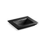 Kohler - Memoirs Stately 25'' pedestal/console table bathroom sink - Black
