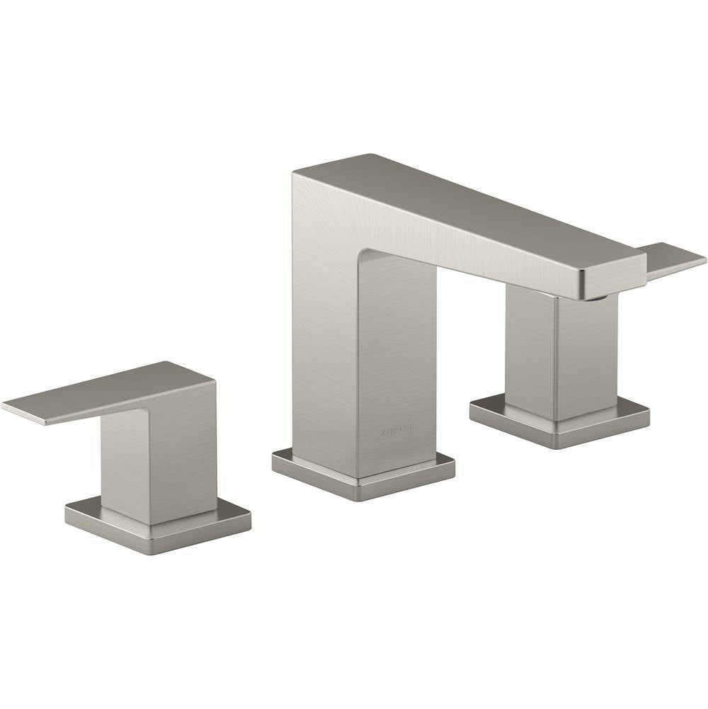 Kohler - Honesty Widespread bathroom sink faucet, 0.5 gpm - Vibrant Brushed Nickel