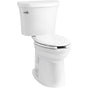 Kohler - KingstonE Two-piece elongated toilet, 1.28 gpf - White