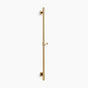Kohler - Awaken 42'' deluxe slidebar with integrated water supply - Vibrant Brushed Moderne Brass
