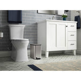 2.5-gallon slim step trash can