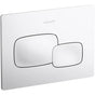Kohler - Cue Flush actuator plate for 2''x 4'' in-wall tank and carrier system - White
