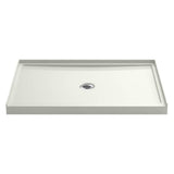 Kohler - Rely 48-in x 34-in Single-Threshold Shower Base with Center Drain, Dune - Dune