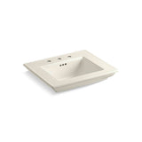 Kohler - Memoirs Stately 25'' pedestal/console table bathroom sink - Biscuit