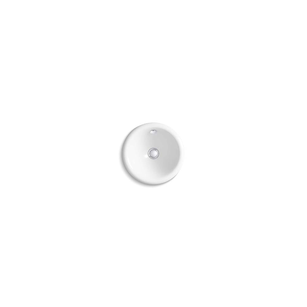 Iron Plains 12'' round drop-in/undermount/vessel bathroom sink