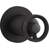 Kohler - Components MasterShower transfer valve trim with Industrial handle - Matte Black