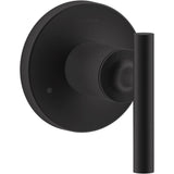 Kohler - Purist MasterShower transfer valve trim with lever handle - Matte Black