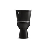 Kohler - Cimarron Two-piece elongated toilet, 1.28 gpf - Black