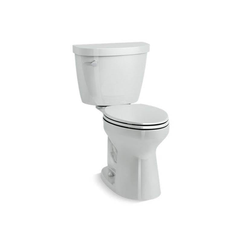 Kohler - Cimarron Two-piece elongated toilet, 1.28 gpf - Ice Grey
