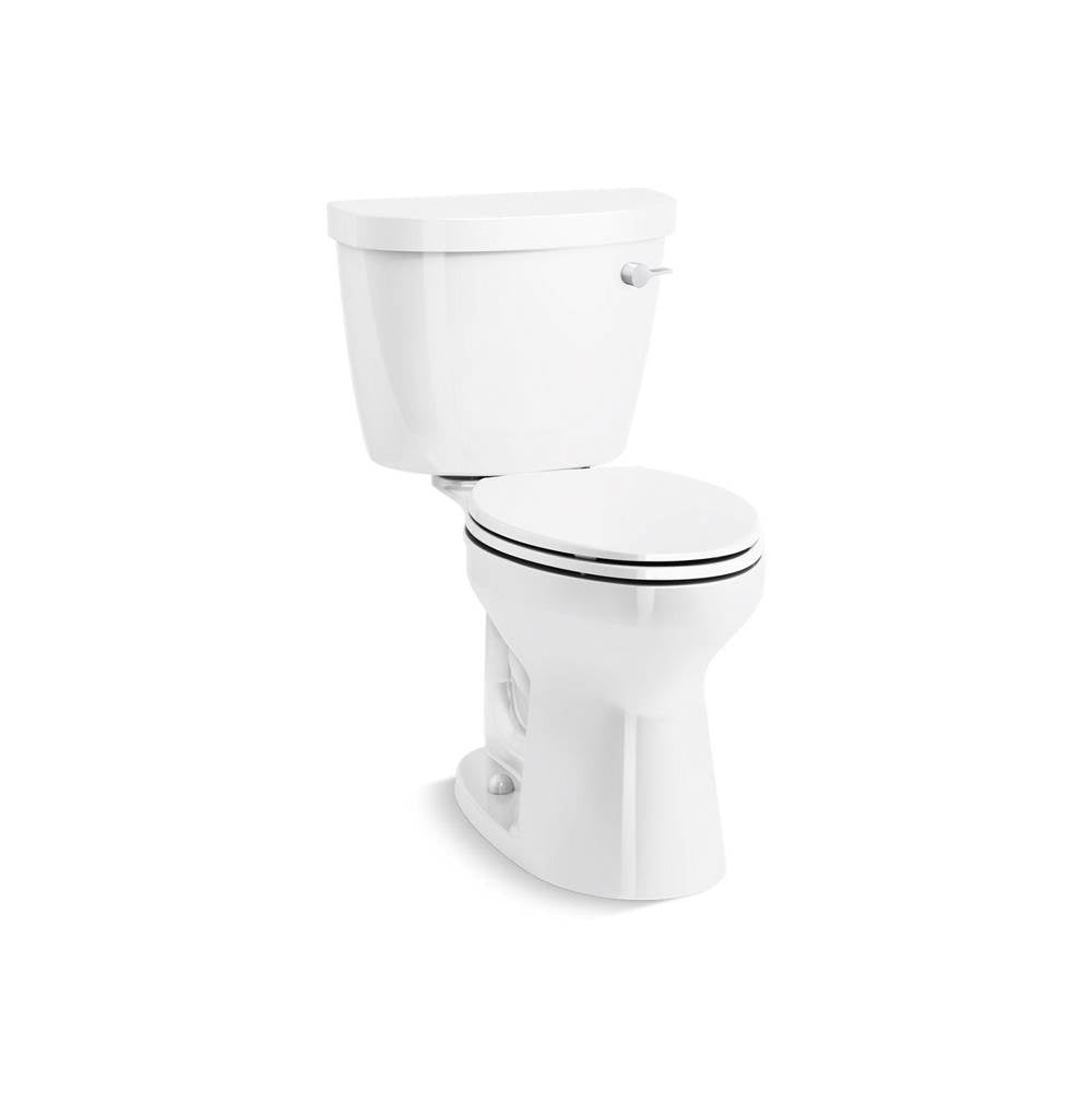 Kohler - Cimarron Two-piece elongated toilet, 1.28 gpf - White