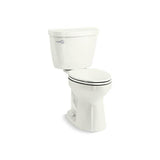 Kohler - Cimarron Two-piece elongated toilet, 1.28 gpf - Dune