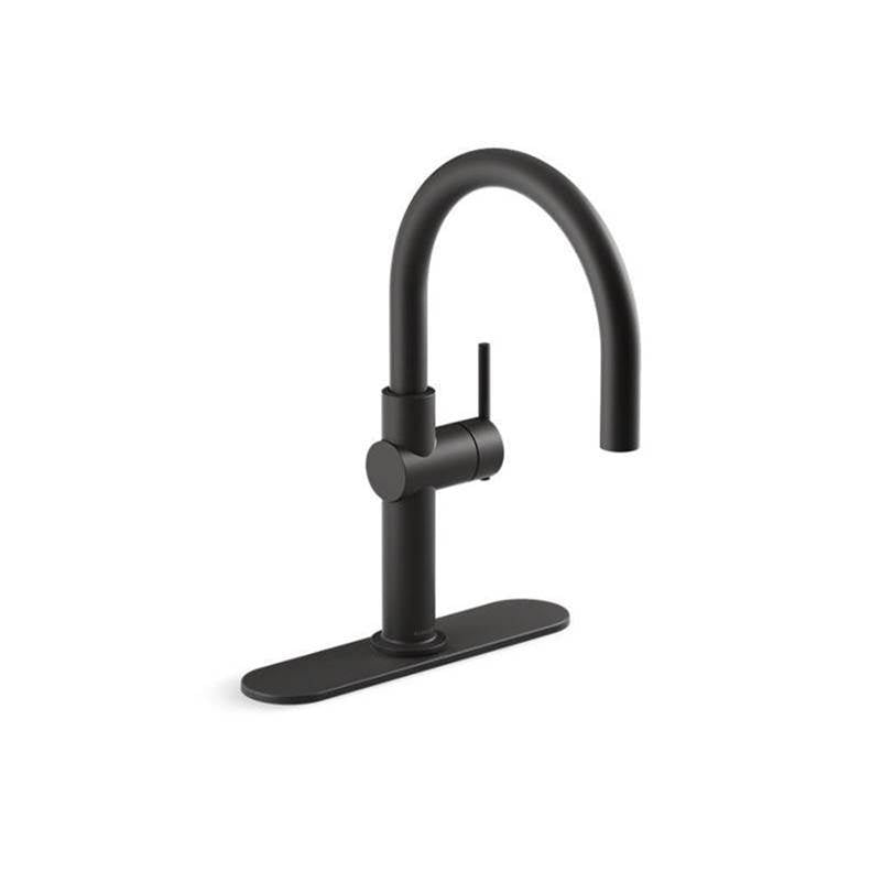 Kohler - Crue Single-handle bar sink faucet - Matte Black