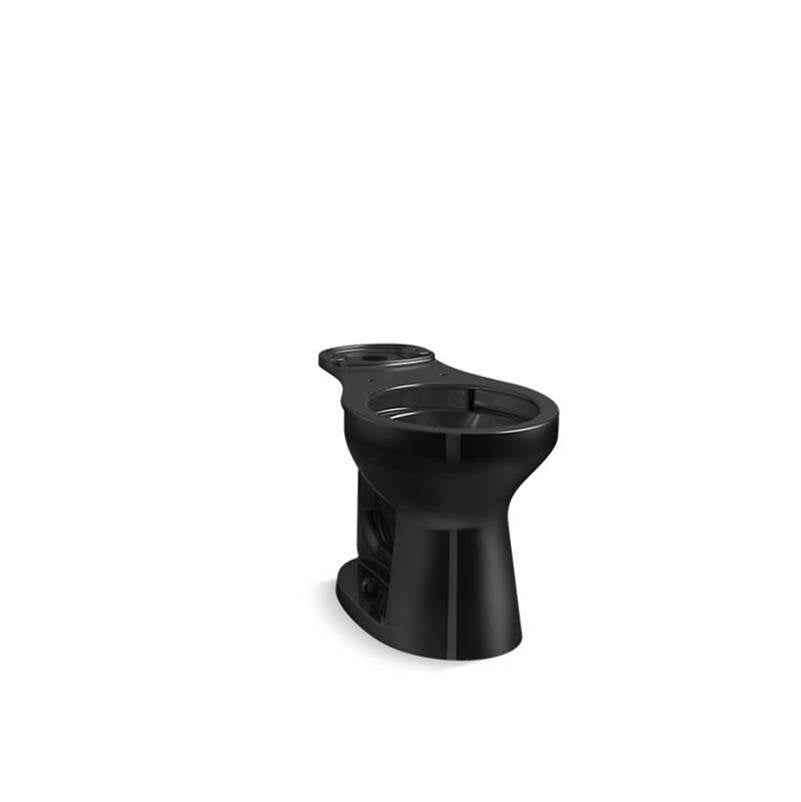 Kohler - Cimarron Two-piece round-front toilet, 1.28 gpf - Black