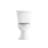 Cimarron Two-piece round-front toilet, 1.28 gpf