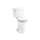 Kohler - Cimarron Two-piece round-front toilet, 1.28 gpf - White