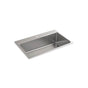 Kohler - 33in x 22in x9in Top-mount/Undermount Kitchen Sink - Stainless Steel