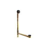Kohler - Clearflo Brass toe tap bath drain - Matte Black