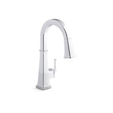 Kohler - Riff Pull-down kitchen sink faucet with three-function sprayhead - Polished Chrome
