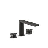 Kohler - Composed Deck-mount bath faucet with cross handles - Matte Black