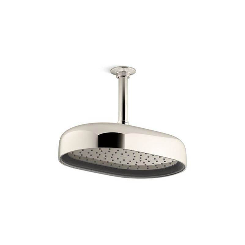 Kohler - Statement Oblong 12'' single-function rainhead, 1.75 gpm - Vibrant Polished Nickel