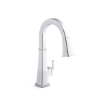 Kohler - Riff Touchless pull-down kitchen sink faucet with three-function sprayhead - Polished Chrome