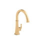 Kohler - Riff Single-handle bar sink faucet - Vibrant Brushed Moderne Brass