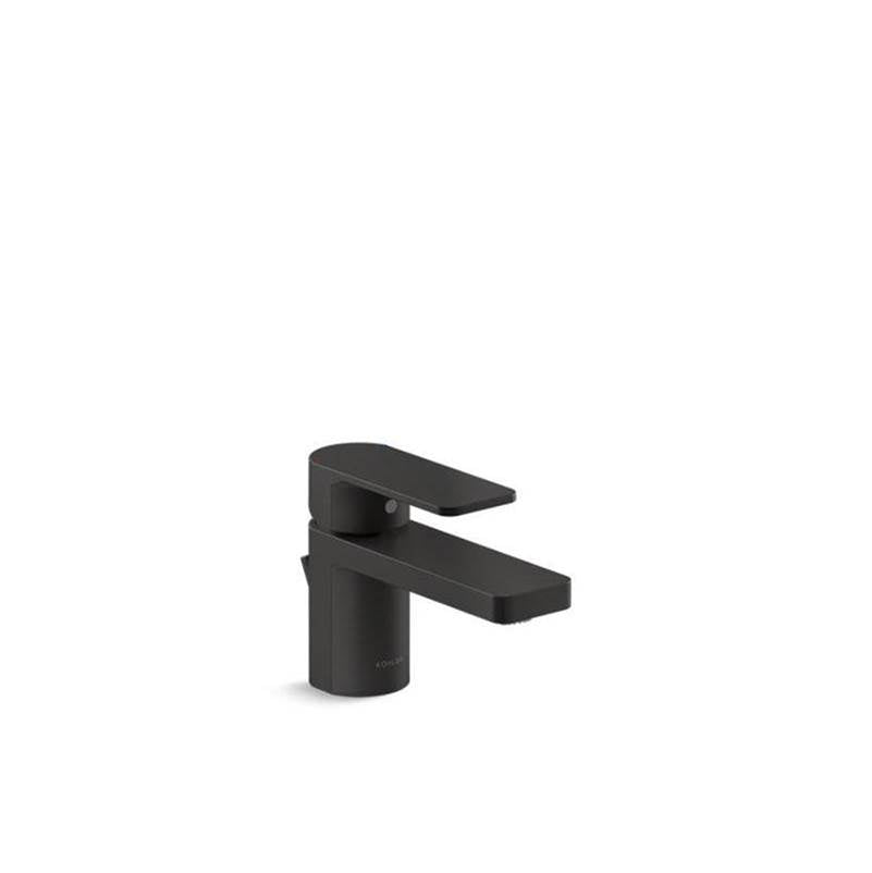 Kohler - Parallel Low single-handle bathroom sink faucet, 0.5 gpm - Matte Black