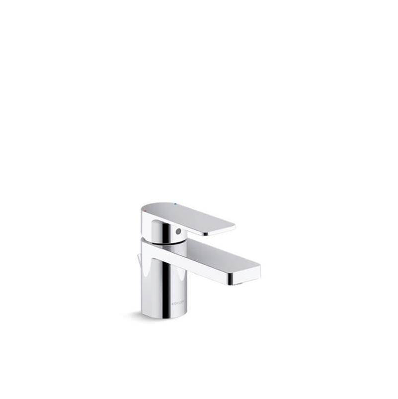 Kohler - Parallel Low single-handle bathroom sink faucet, 0.5 gpm - Polished Chrome