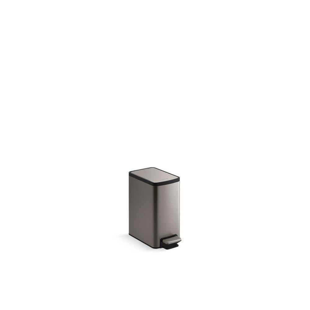 Kohler - 6-liter step trash can - Stainless Steel