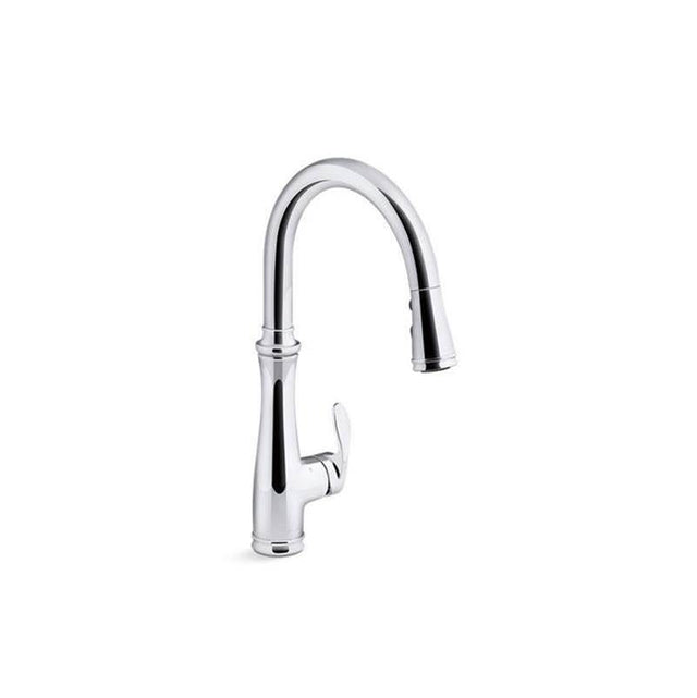 Kohler - Bellera Touchless pull-down kitchen sink faucet with three-function sprayhead - Polished Chrome