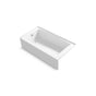 Kohler - Entity 60'' x 32'' alcove bath with left drain - White