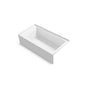 Kohler - Entity 60'' x 32'' alcove bath with right drain - White