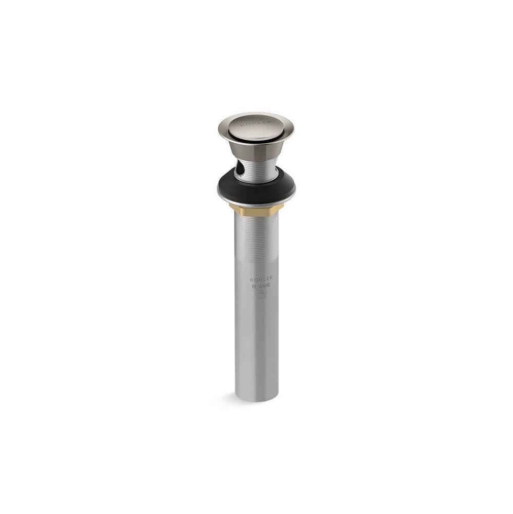 Kohler - Clicker drain with overflow - Vibrant Brushed Nickel