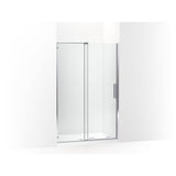 Kohler - Echelon Sliding shower door, 71-3/4'' H x 43-3/4 - 47-3/4'' W, with 5/16'' thick Crystal Clear glass - Bright Polished Silver