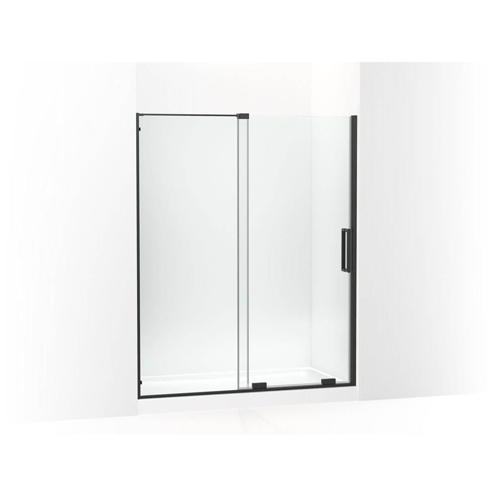 Kohler - Echelon Sliding shower door, 71-3/4'' H x 55-3/4 - 59-3/4'' W, with 5/16'' thick Crystal Clear glass - Matte Black