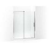 Kohler - Echelon Sliding shower door, 71-3/4'' H x 55-3/4 - 59-3/4'' W, with 5/16'' thick Crystal Clear glass - Bright Polished Silver