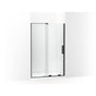 Kohler - Echelon Sliding shower door, 71-3/4'' H x 43-3/4 - 47-3/4'' W, with 5/16'' thick Crystal Clear glass - Matte Black