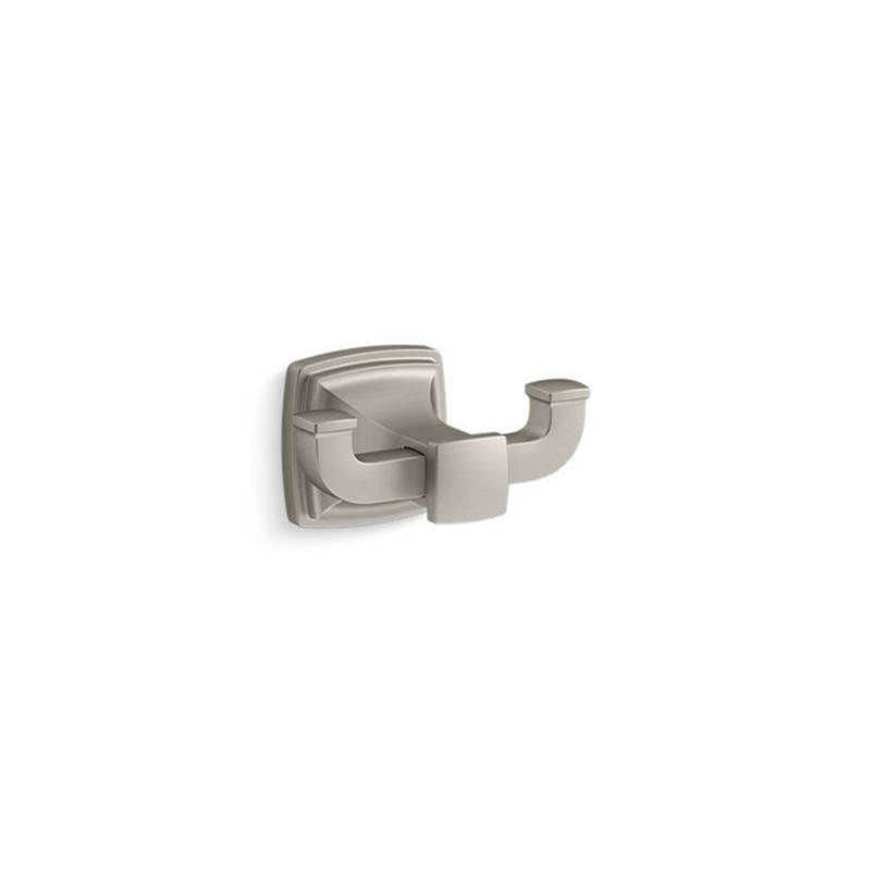 Kohler - Riff Double robe hook - Vibrant Brushed Nickel