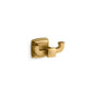 Kohler - Riff Double robe hook - Vibrant Brushed Moderne Brass