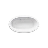 Kohler - Sunward 72'' x 42'' drop in whirlpool bath - White
