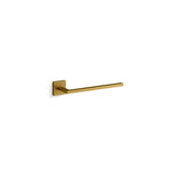 Kohler - Square Towel arm - Vibrant Brushed Moderne Brass
