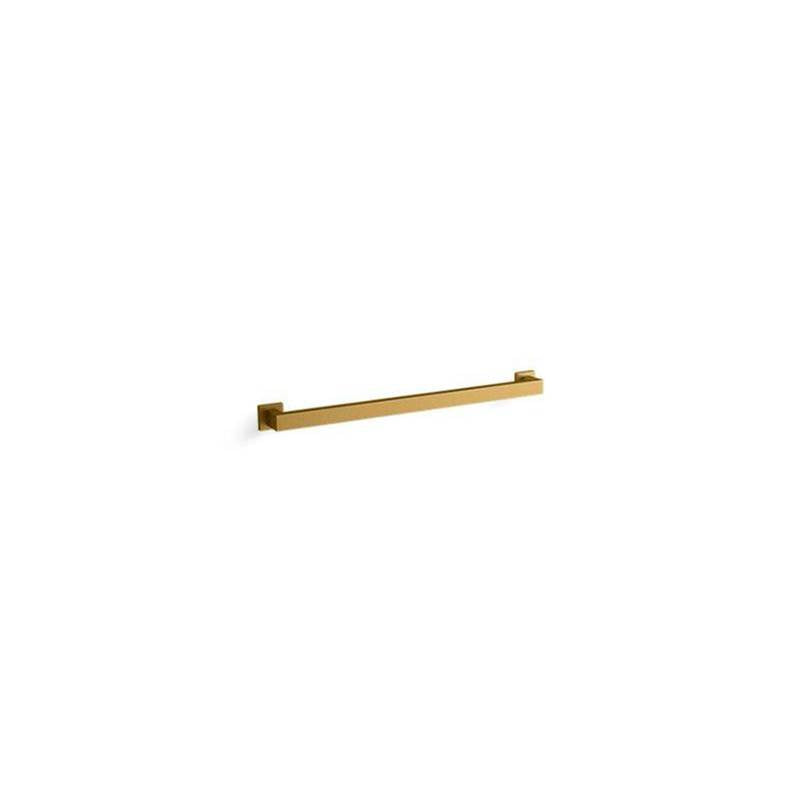Kohler - Square 24'' grab bar - Vibrant Brushed Moderne Brass