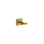 Kohler - Square Robe hook - Vibrant Brushed Moderne Brass
