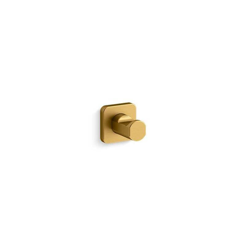 Kohler - Parallel Robe hook - Vibrant Brushed Moderne Brass