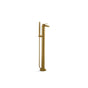 Kohler - Avid Floor-mount bath filler trim - Vibrant Brushed Moderne Brass