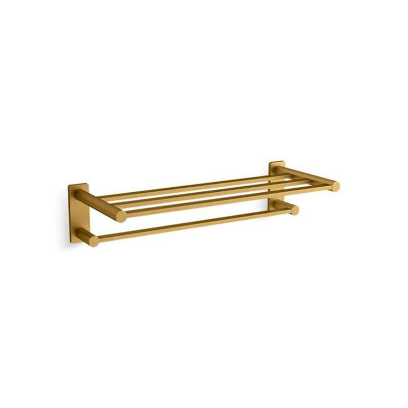 Kohler - Parallel Hotelier - Vibrant Brushed Moderne Brass